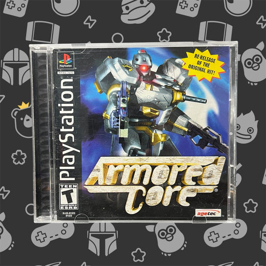 Armored Core [Agetec RE-RELEASE] (Sony PlayStation, 2000)