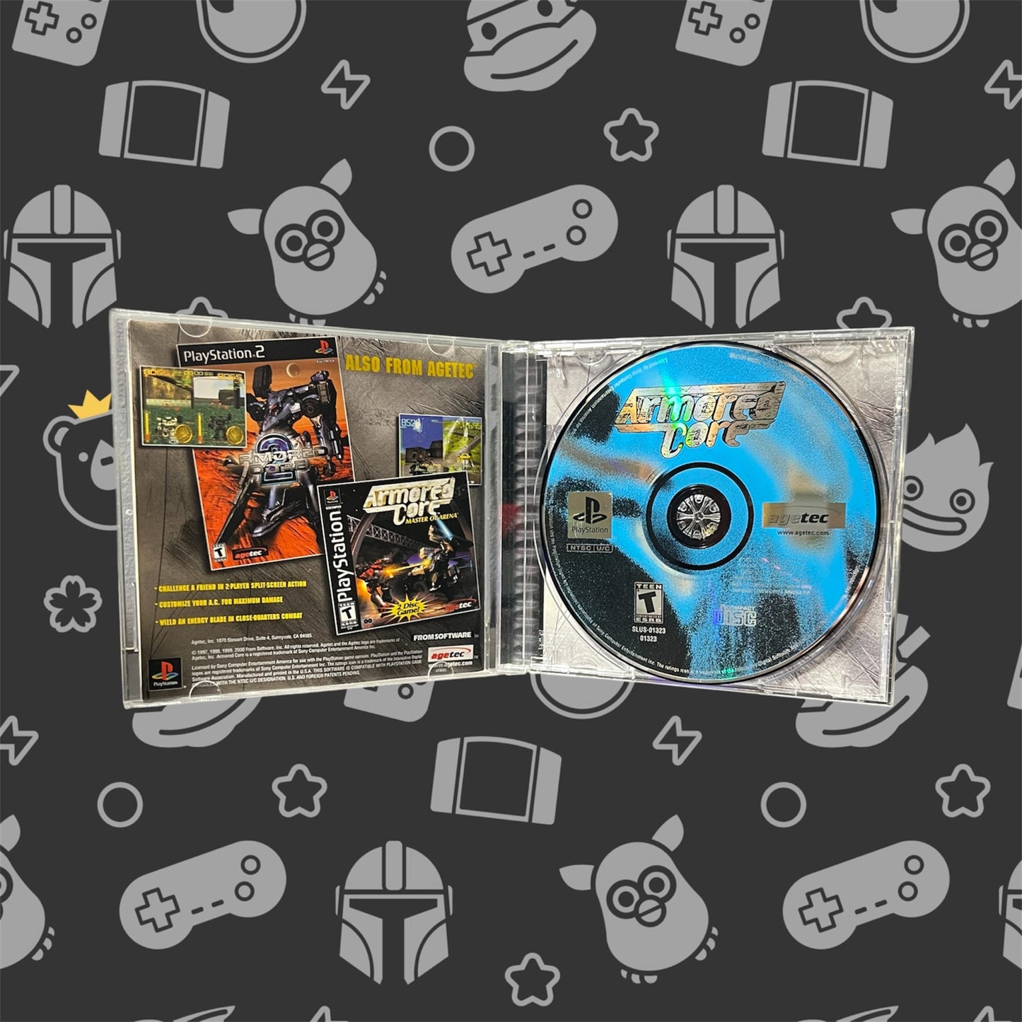 Armored Core [Agetec RE-RELEASE] (Sony PlayStation, 2000)