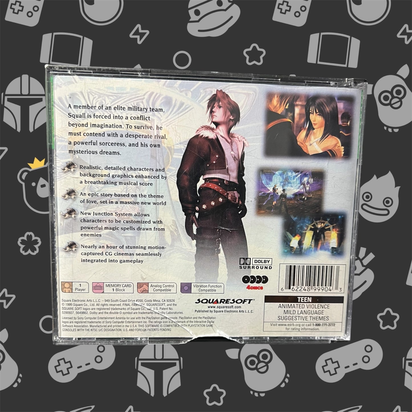 Final Fantasy VIII [Greatest Hits] (Sony PlayStation, 1999)