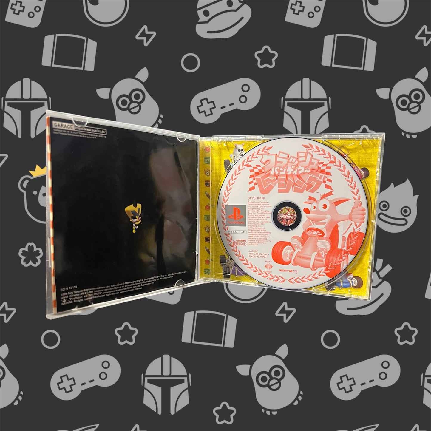 Crash Bandicoot Racing [Kurasshu Bandikū Rēshingu NTSC-J] (Sony PlayStation, 1999)