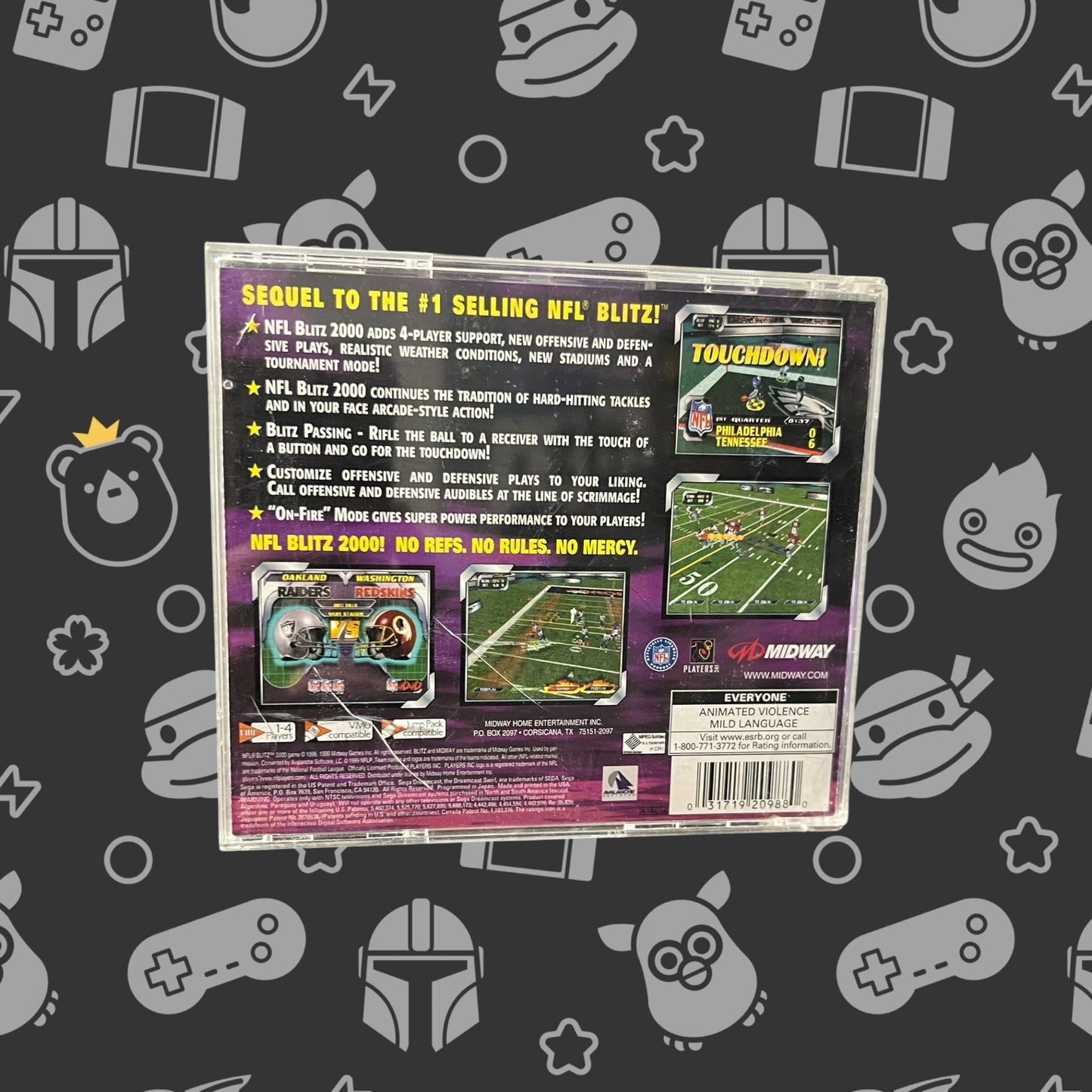 NFL Blitz 2000 (Sega Dreamcast, 1999)