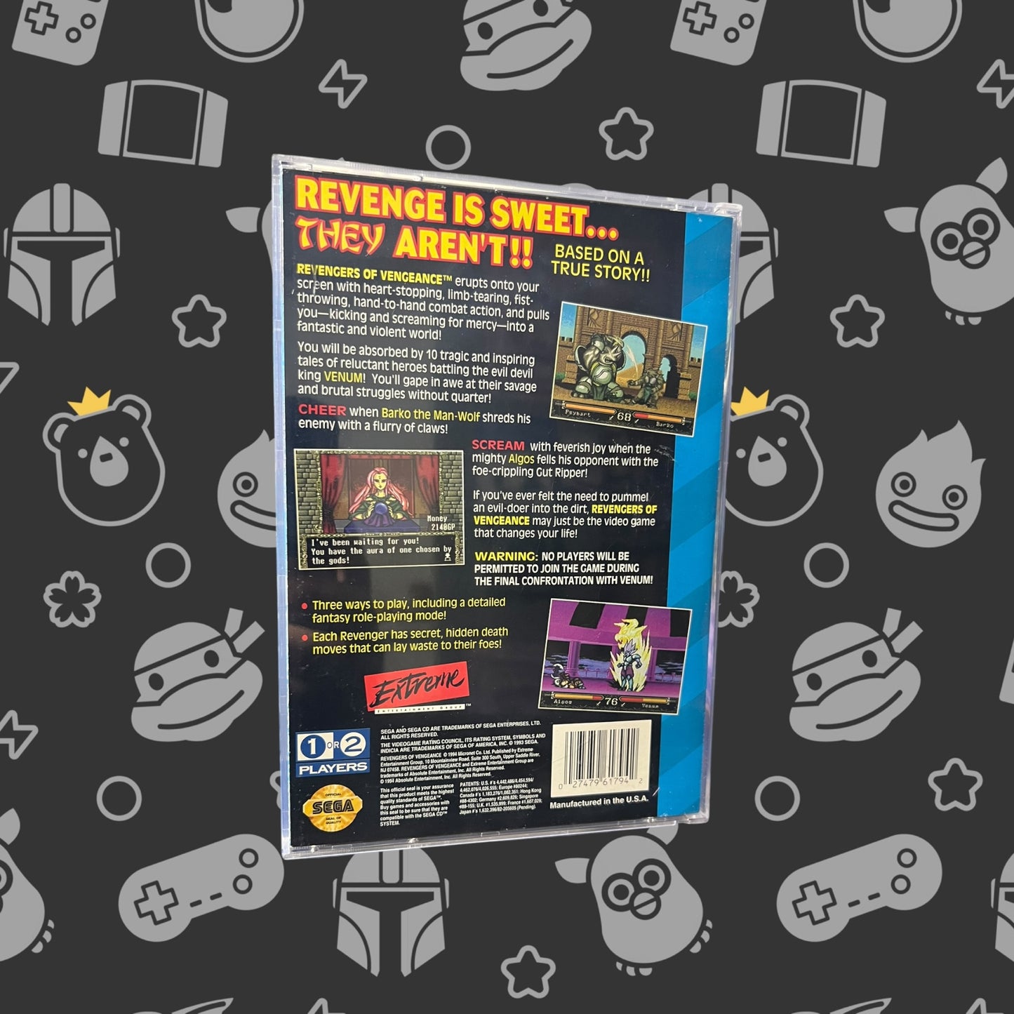 Revengers of Vengeance (Sega CD, 1994)