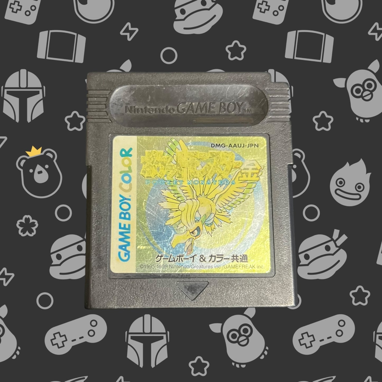 Pocket Monsters: Kin - Pokemon Gold (Nintendo Game Boy Color, 1999 NTSC-J)