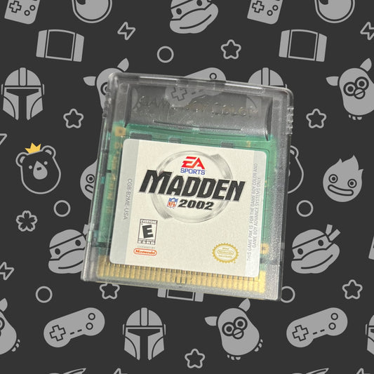 Madden 2002 (Nintendo Game Boy Color, 2001)