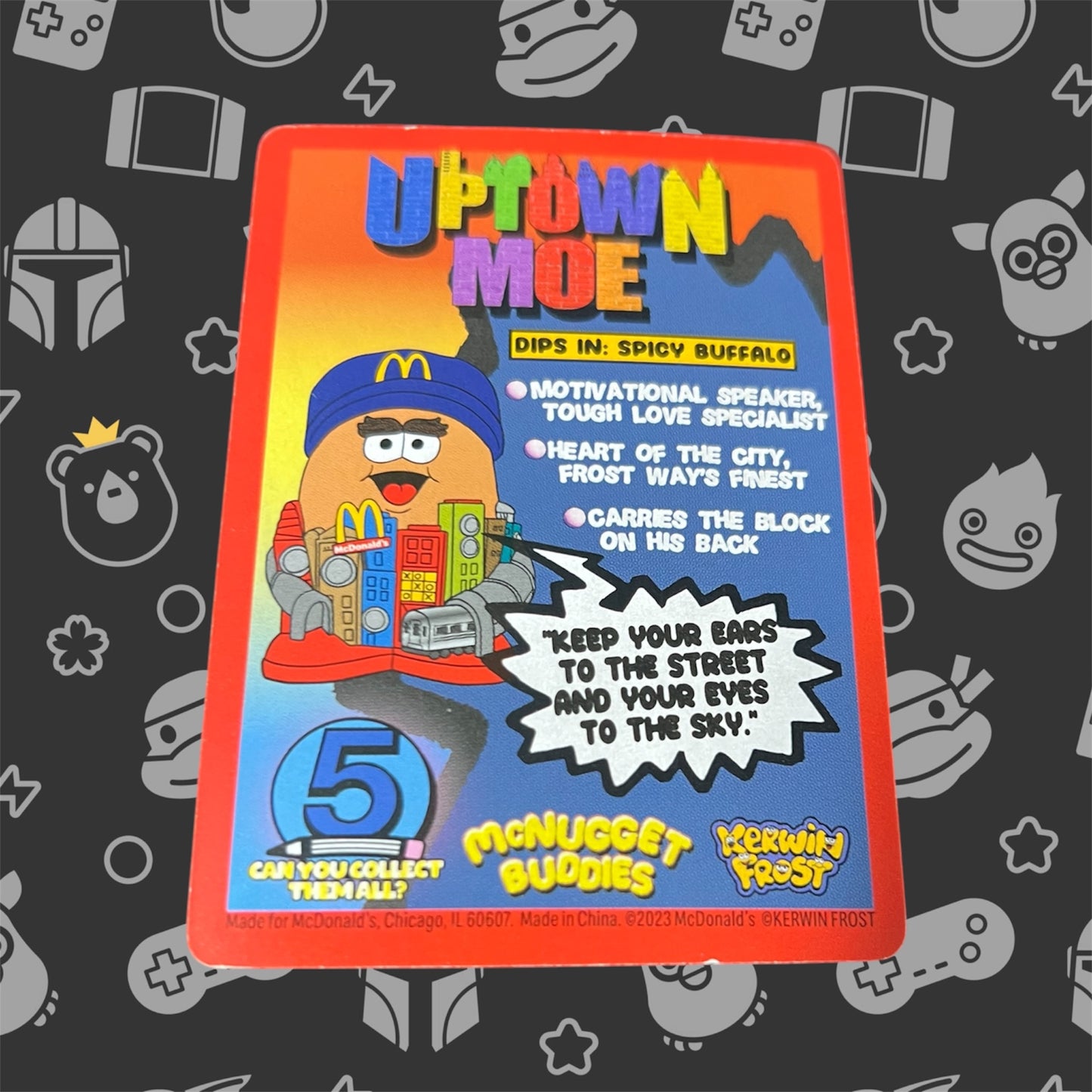 DJ Kerwin Frost McNugget Buddies - Uptown Moe (McDonald’s, 2023)
