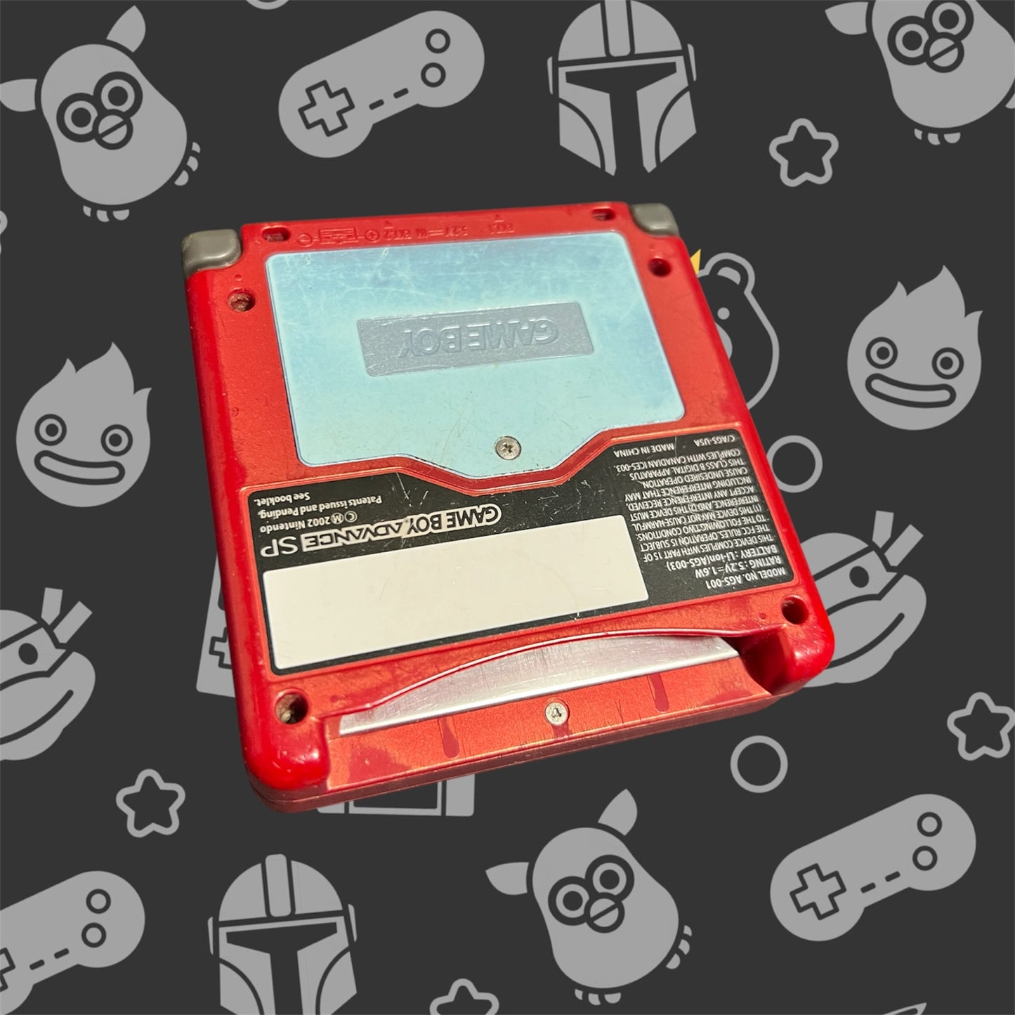 Game Boy Advance SP - Red (Nintendo, 2003)