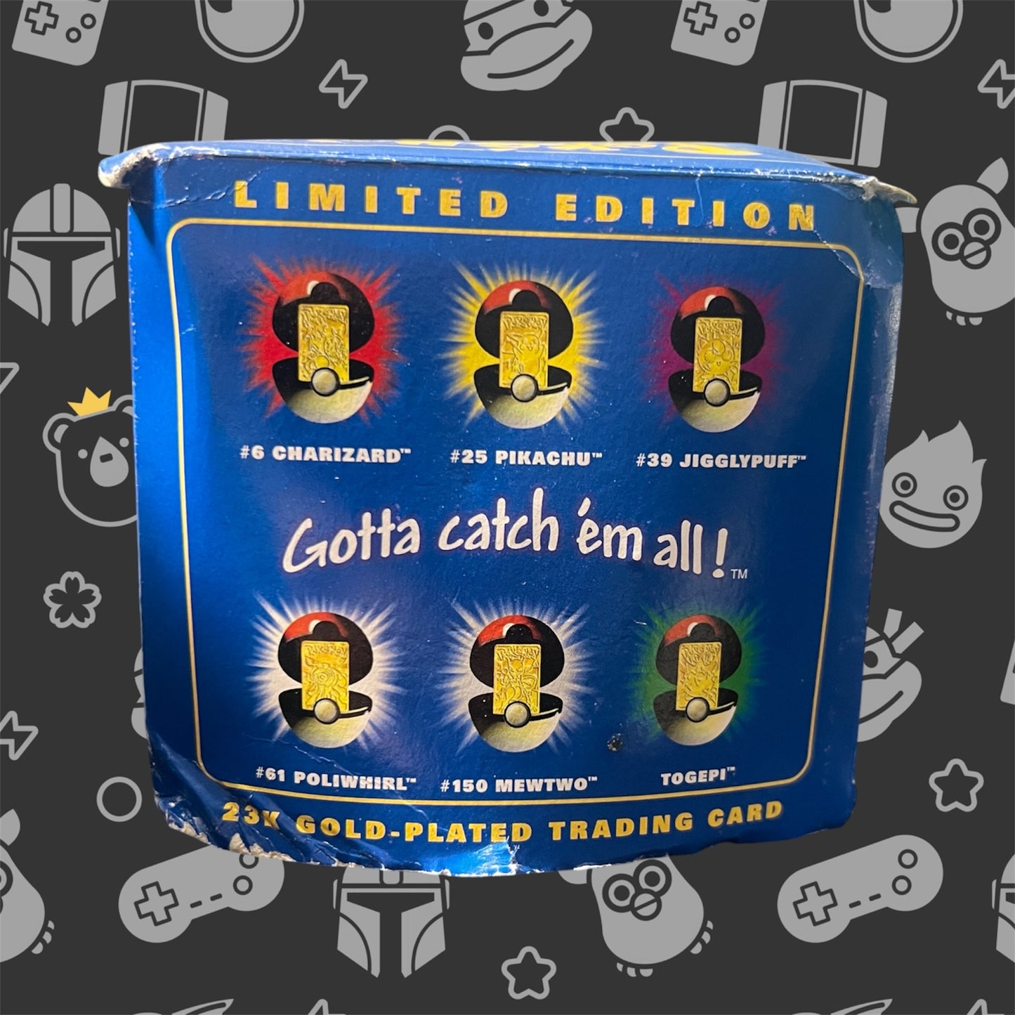 Pokemon 23K Gold-Plated Mewtwo Trading Card - Limited Edition (Burger King, 1999)