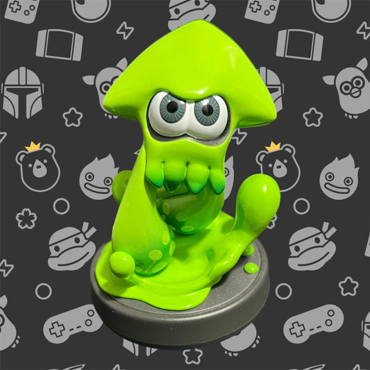 Splatoon Green Inkling Squid amiibo (Nintendo, 2015)