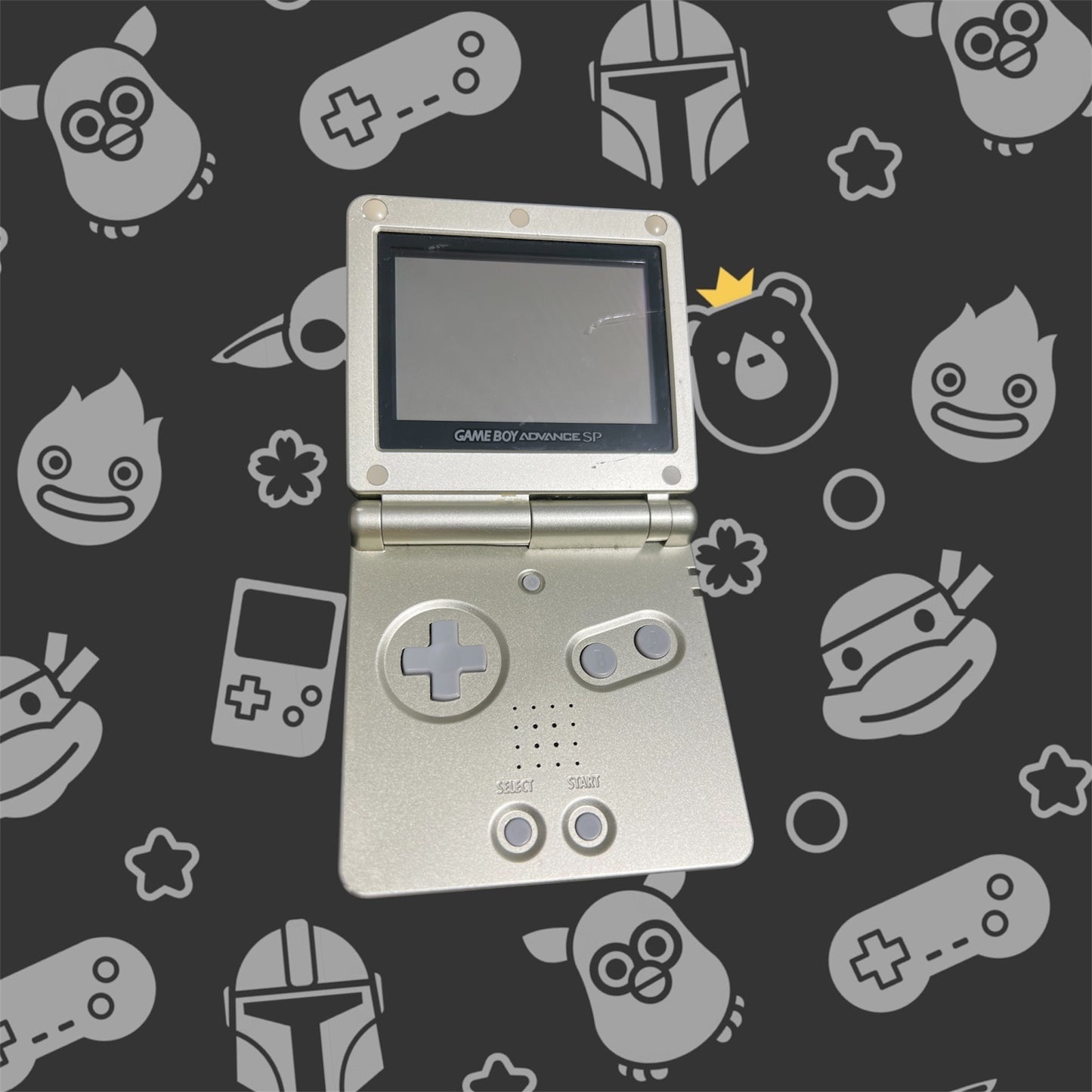 Game Boy Advance SP - Gold (Nintendo, 2003)