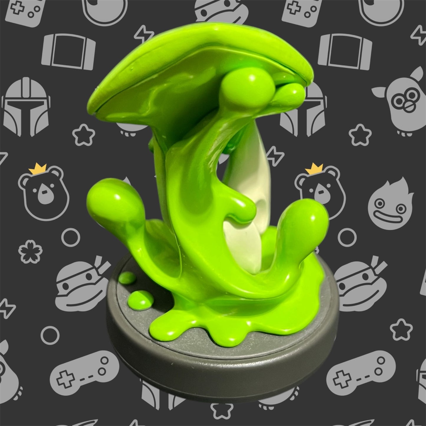 Splatoon Green Inkling Squid Amiibo (Nintendo, 2015)