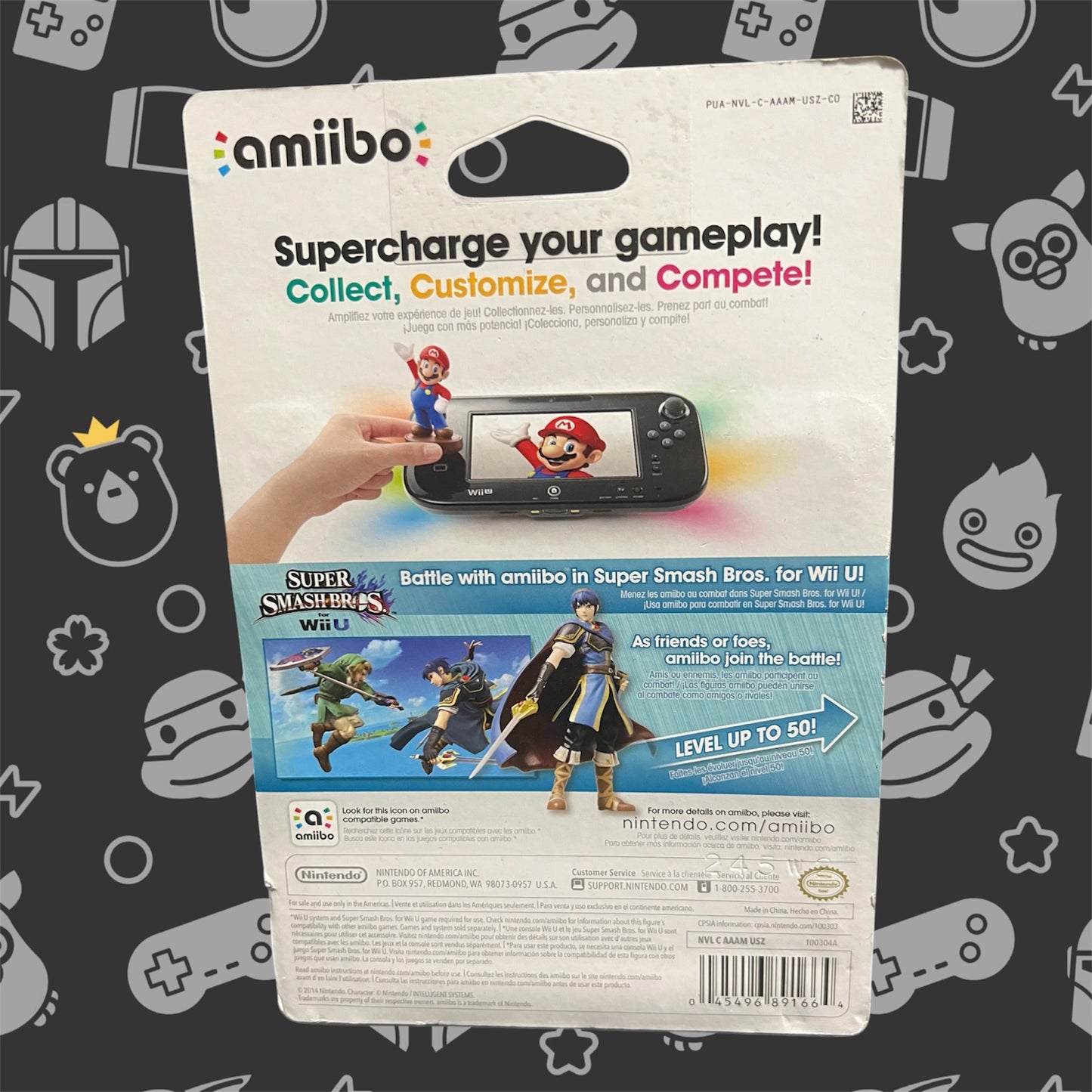 Super Smash Bros. Series Marth amiibo (Nintendo, 2014)