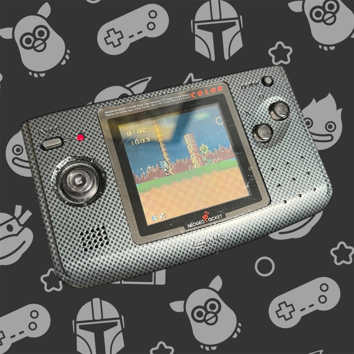 Neo Geo Pocket Color Carbon Black (SNK, 1999)