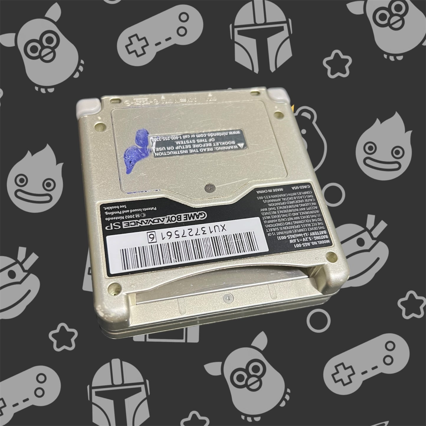 Game Boy Advance SP - Gold (Nintendo, 2003)