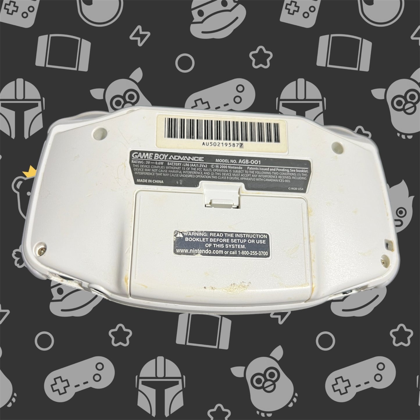 Game Boy Advance - Arctic White (Nintendo, 2001)