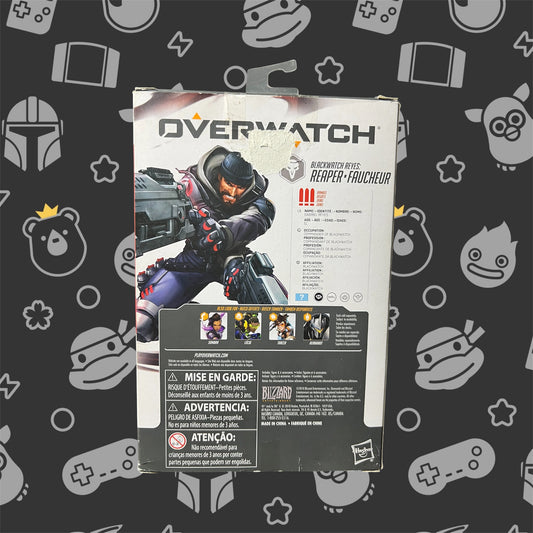 Overwatch Ultimates Series Reaper 6" Collectible Action Figure (Hasbro, 2019)