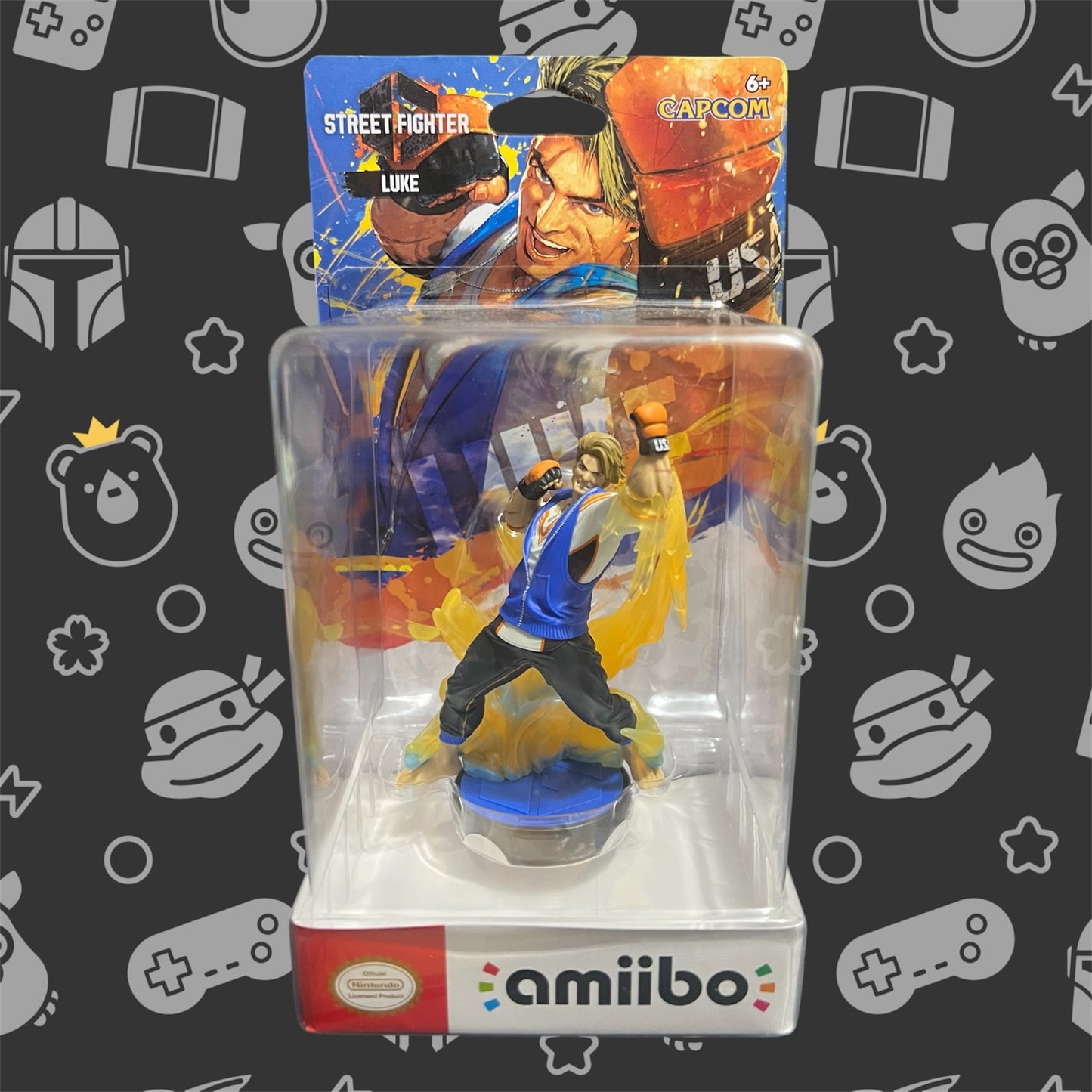 STREET FIGHTER 6 Luke amiibo (Nintendo, Capcom, 2025)