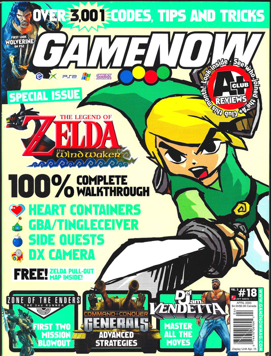 GameNOW Volume 3 #18 (April 2003)