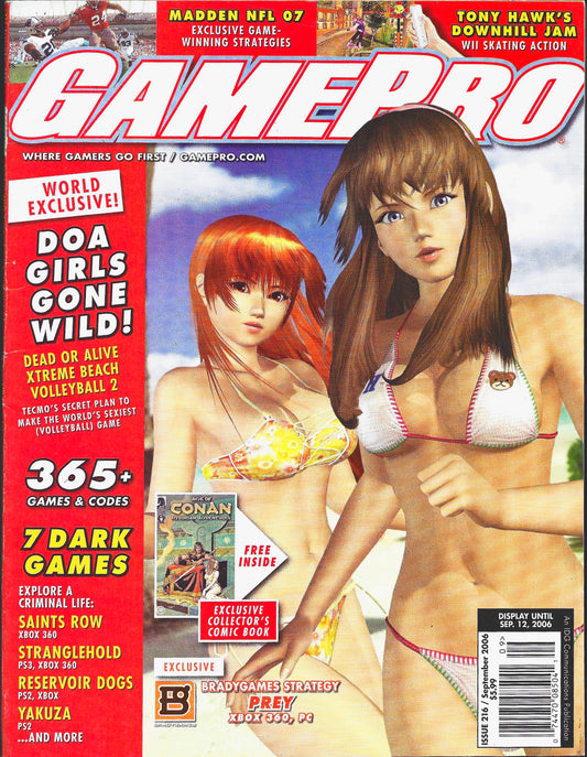 GamePro Issue 216 (September 2006)