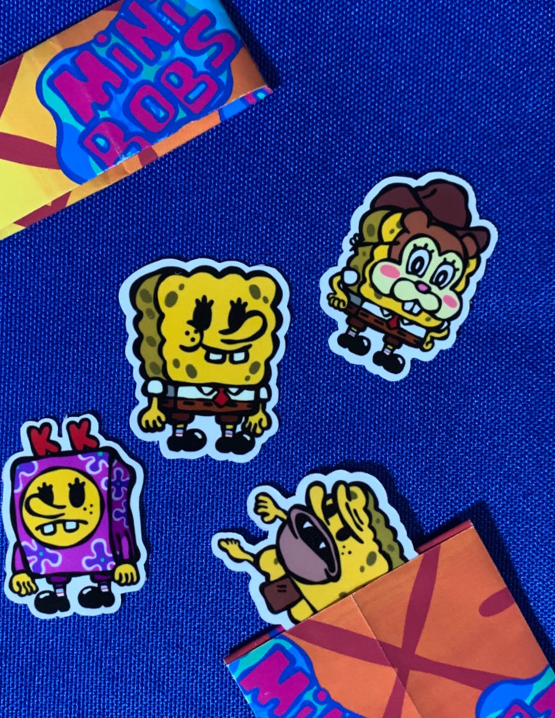 "Mini Bobs" Blind Pack 1" Stickers by CrystalFace