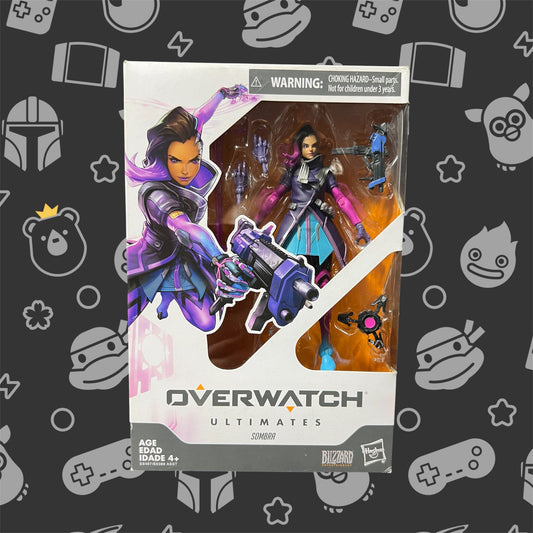 Overwatch Ultimates Series Sombra 6" Collectible Action Figure (Hasbro, 2019)