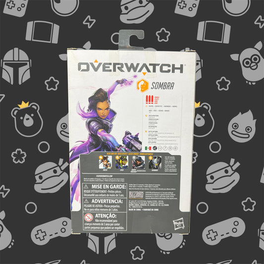 Overwatch Ultimates Series Sombra 6" Collectible Action Figure (Hasbro, 2019)