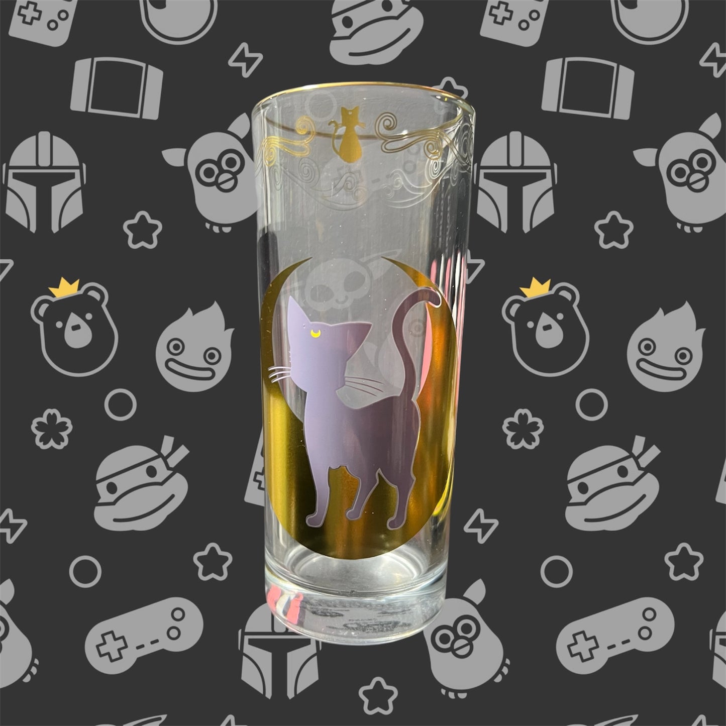 Sailor Moon Luna & Artemis 2 Pack Pint Glasses (GameStop, 2021)