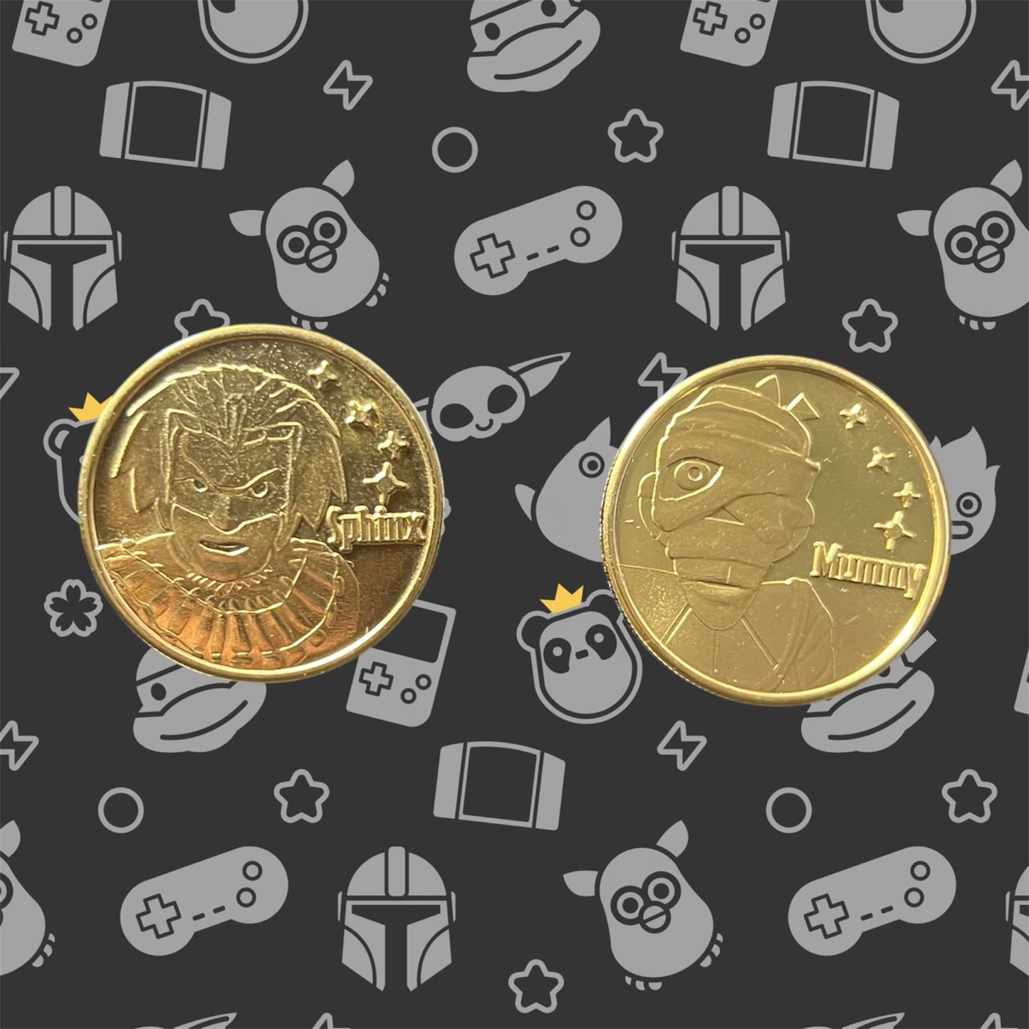 Sphinx and the Cursed Mummy Limited Edition Collector Coins (THQ, 2003)