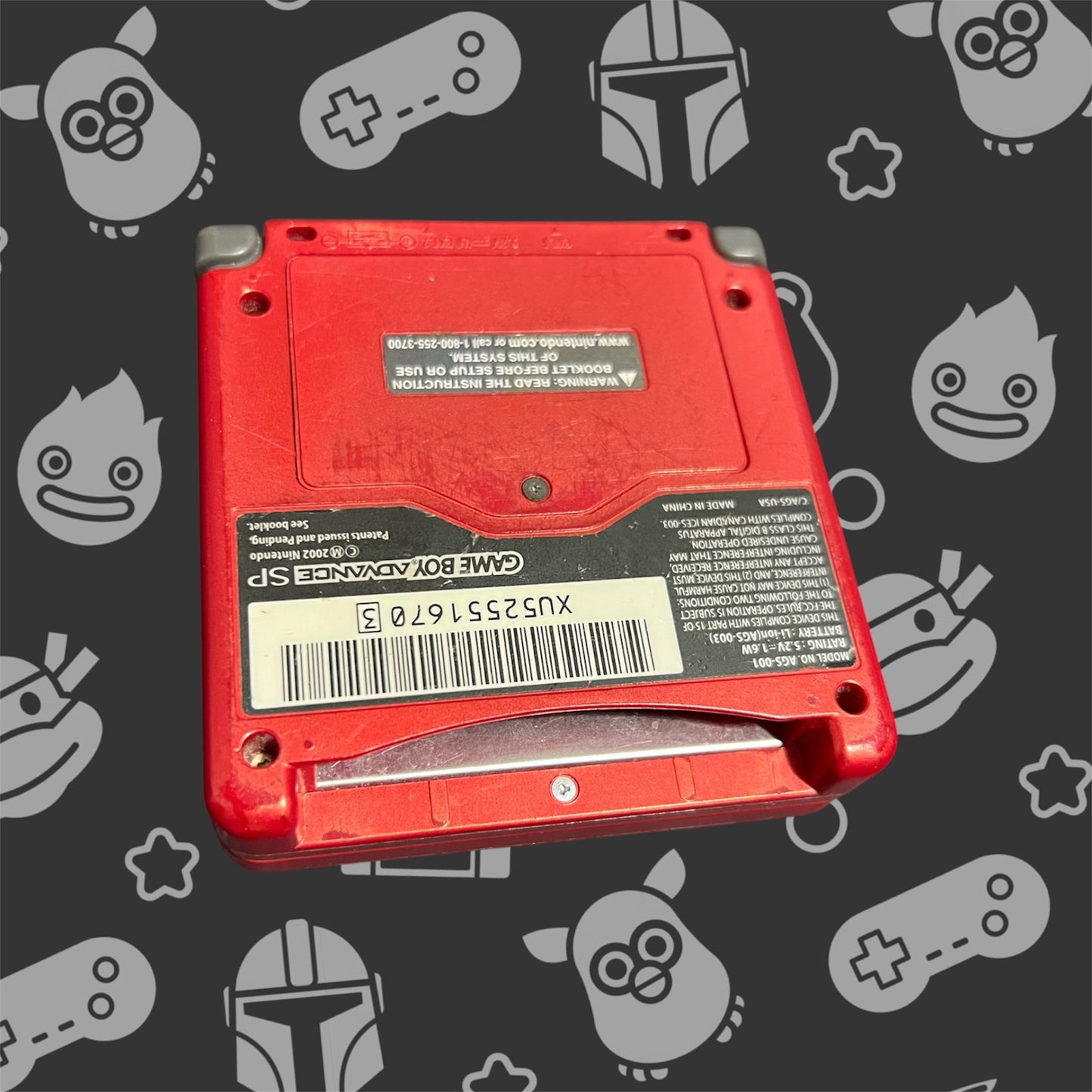 Game Boy Advance SP - Red (Nintendo, 2003)