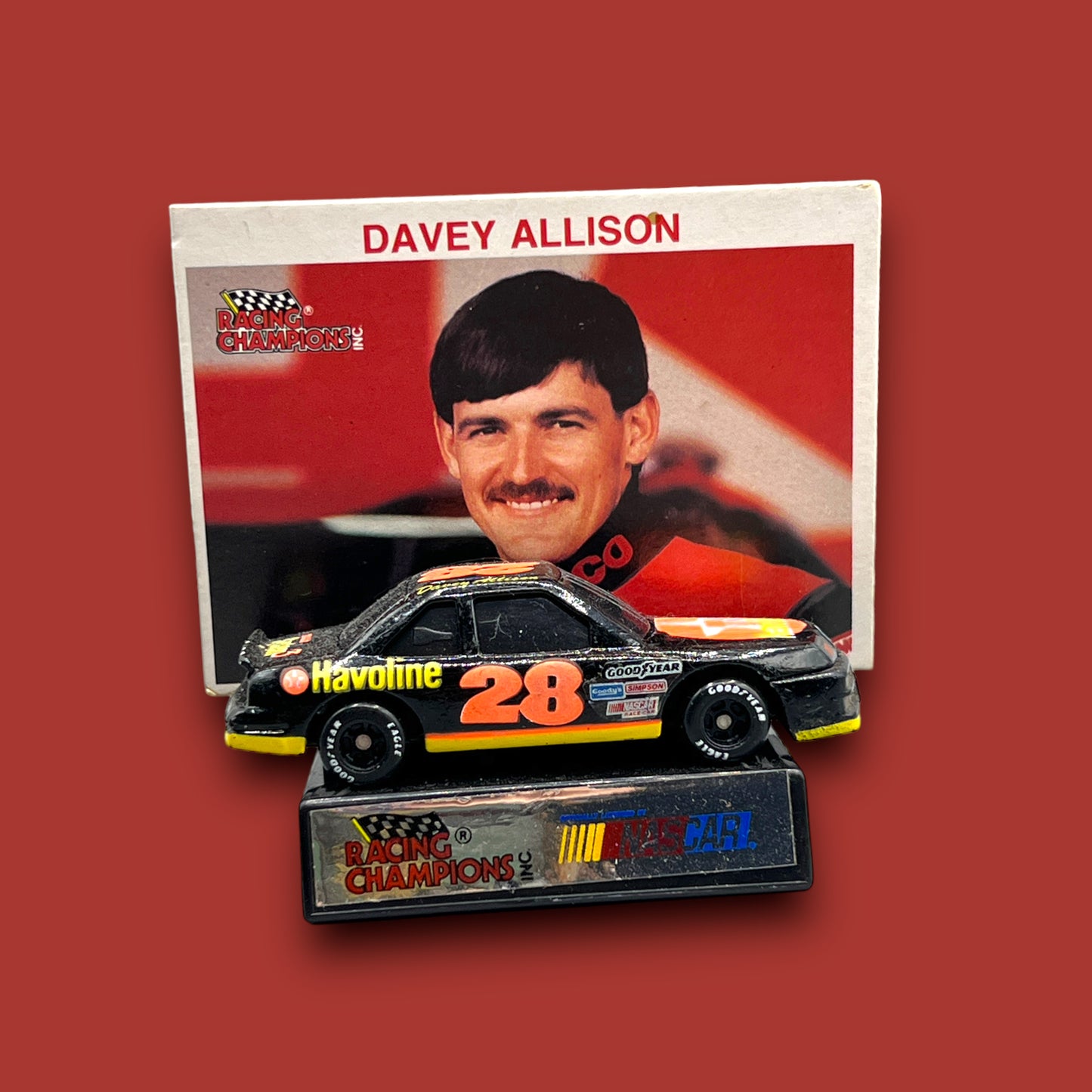 Racing Champions NASCAR: #28 Davey Allison (Racing Champions Inc. 1992)