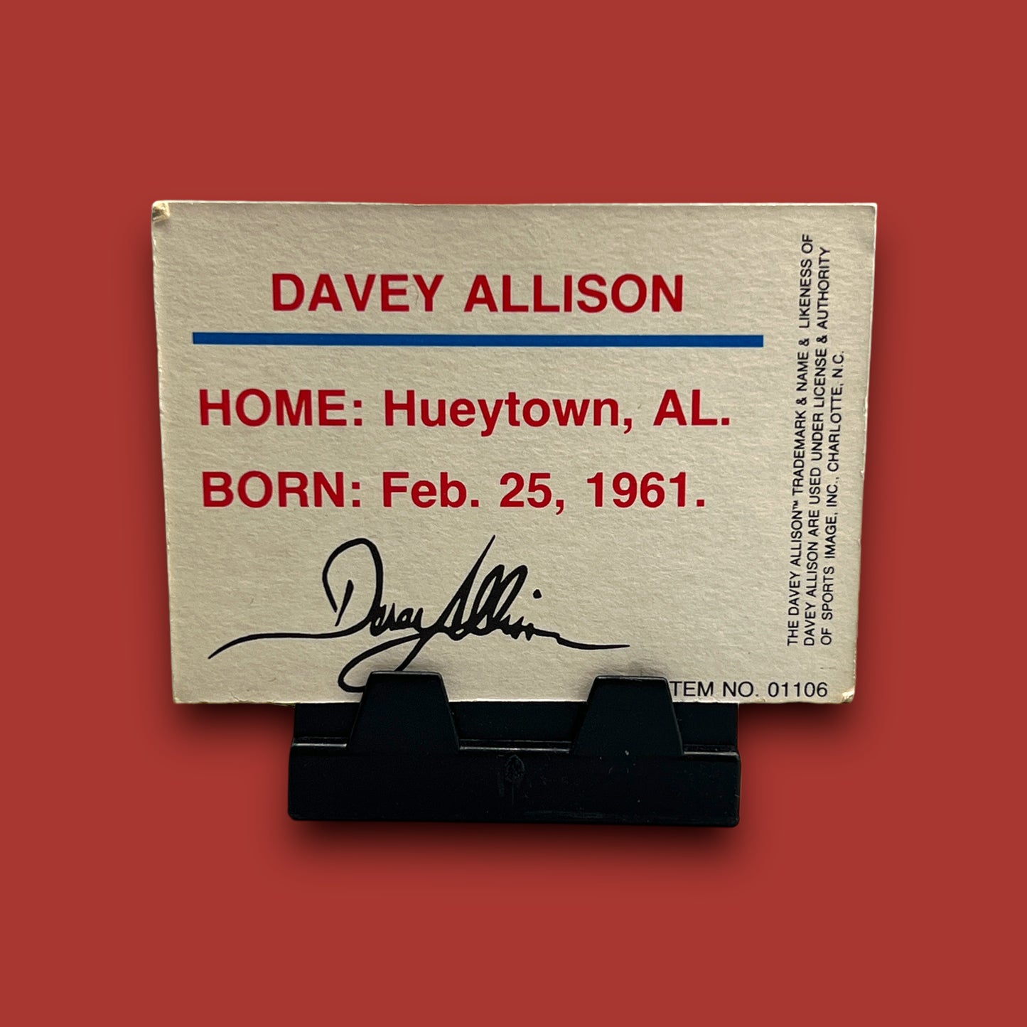 Racing Champions NASCAR: #28 Davey Allison (Racing Champions Inc. 1992)
