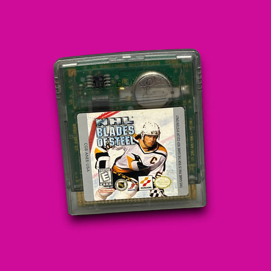 NHL Blades Of Steel (Nintendo Game Boy Color, 1999)