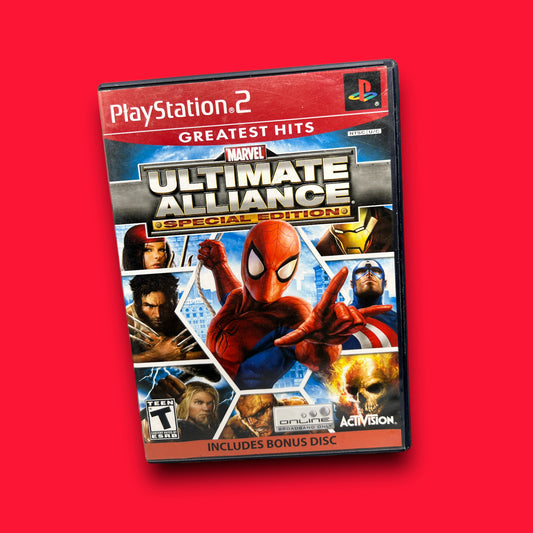Marvel: Ultimate Alliance [Special Edition] [Greatest Hits](Sony PlayStation 2, 2006)