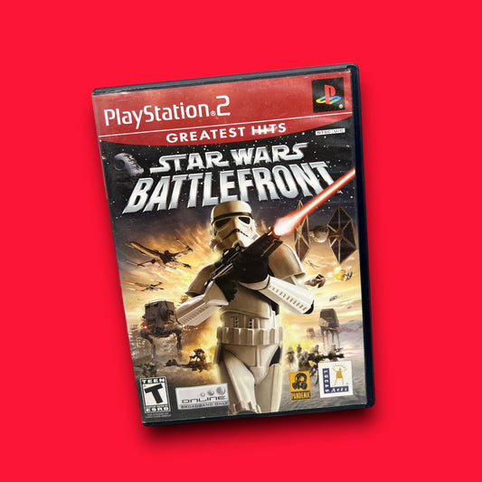 Star Wars Battlefront [Greatest Hits] (Sony PlayStation 2, 2005)
