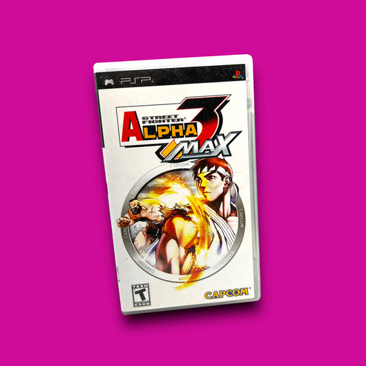 Street Fighter Alpha 3 MAX (Sony PlayStation Portable, 2006)