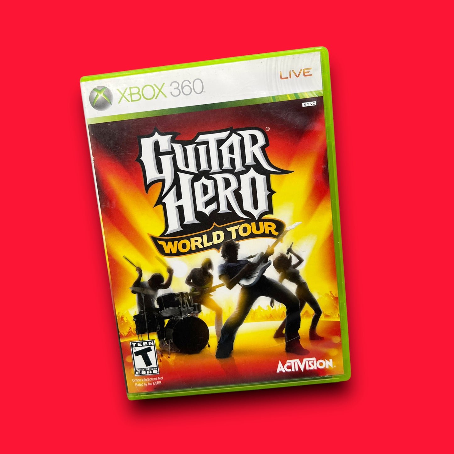 Guitar Hero: World Tour (Microsoft Xbox 360, 2008)