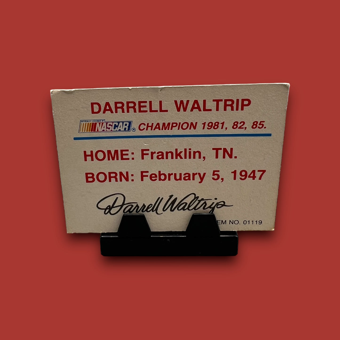Racing Champions NASCAR: #17 Darrell Waltrip (Racing Champions Inc. 1992)