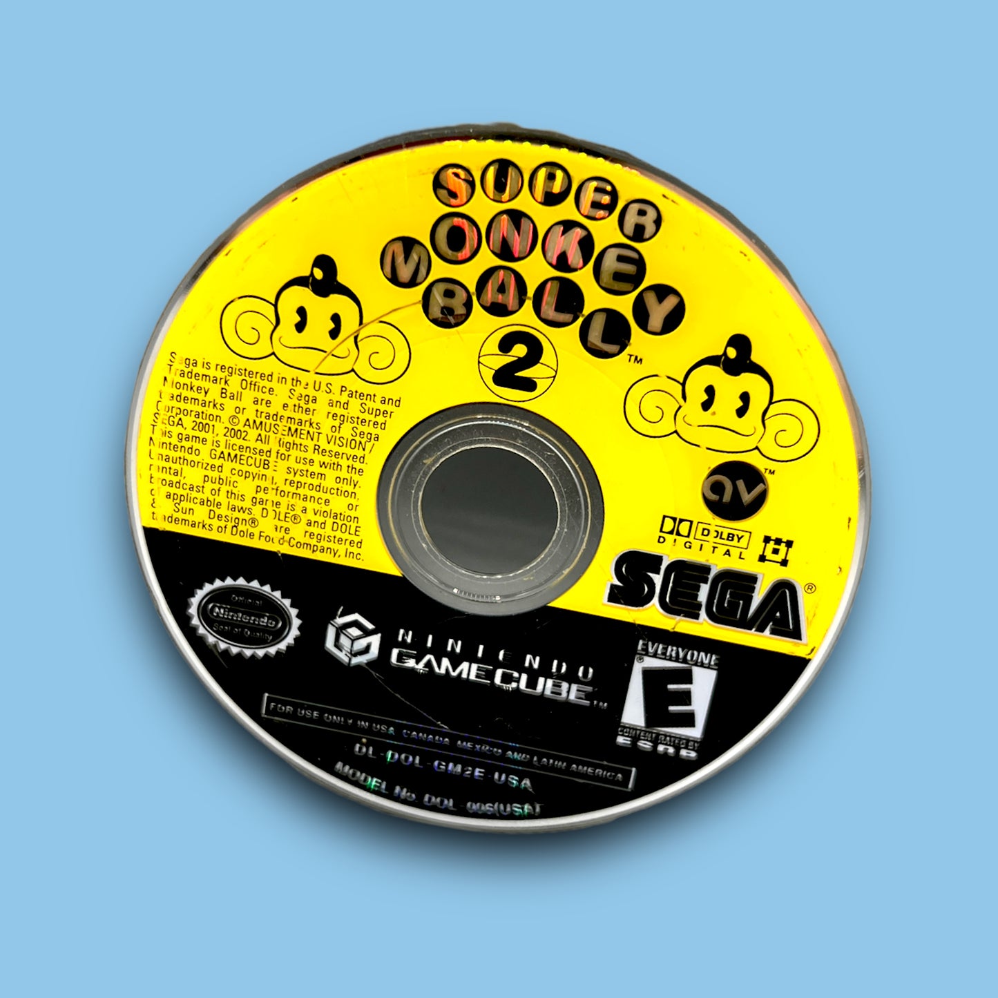 Super Monkey Ball 2 (Nintendo GameCube, 2002)