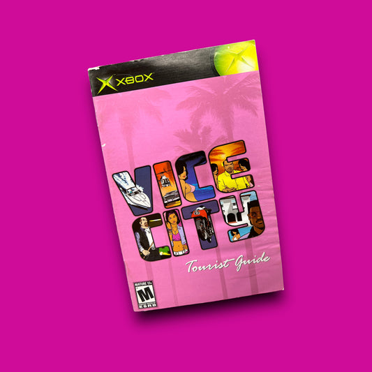 Grand Theft Auto: Vice City Manual (Sony PlayStation, 2002)