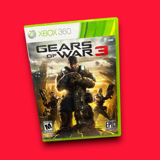 Gears of War 3 (Microsoft Xbox 360, 2011)
