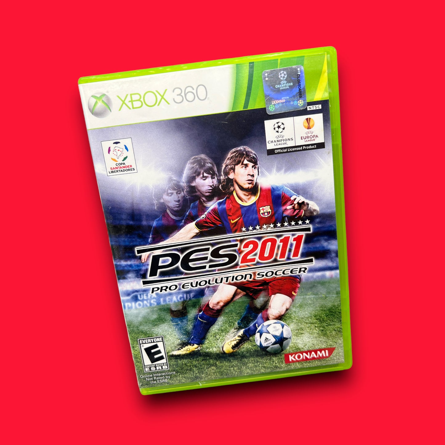 Pro Evolution Soccer 2011 (Microsoft Xbox 360, 2010)