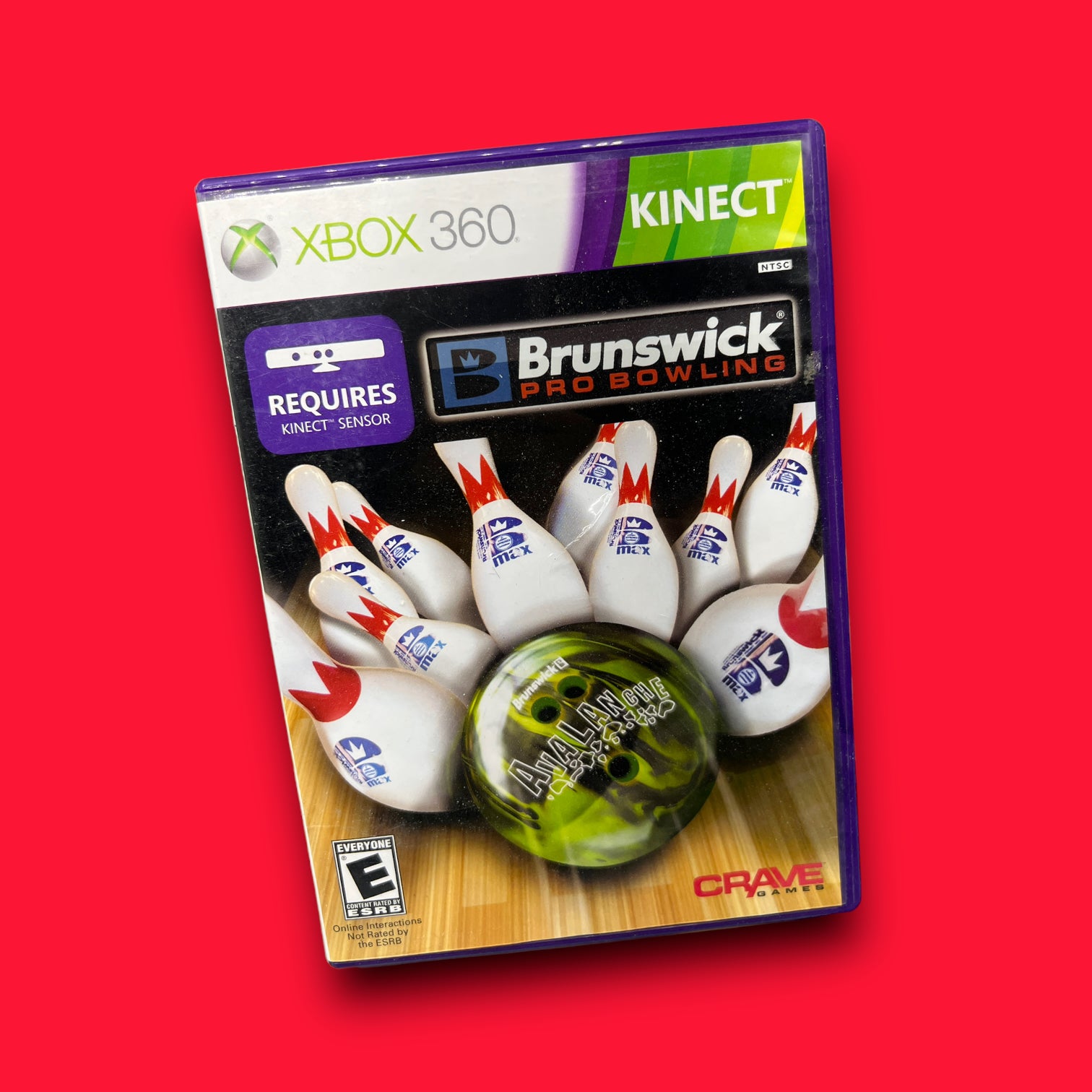 Brunswick pro 2024 bowling xbox 360