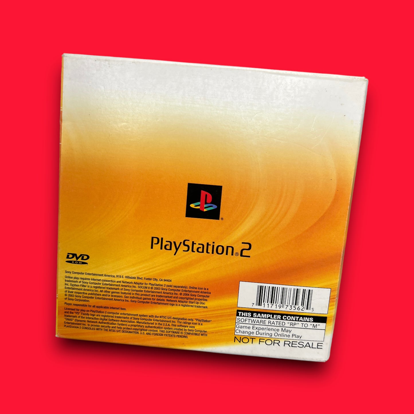 Network Adaptor Start-Up Disc v2.5 (Sony PlayStation 2, 2003)