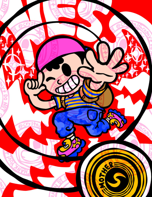 "Ness" By CrystalFace