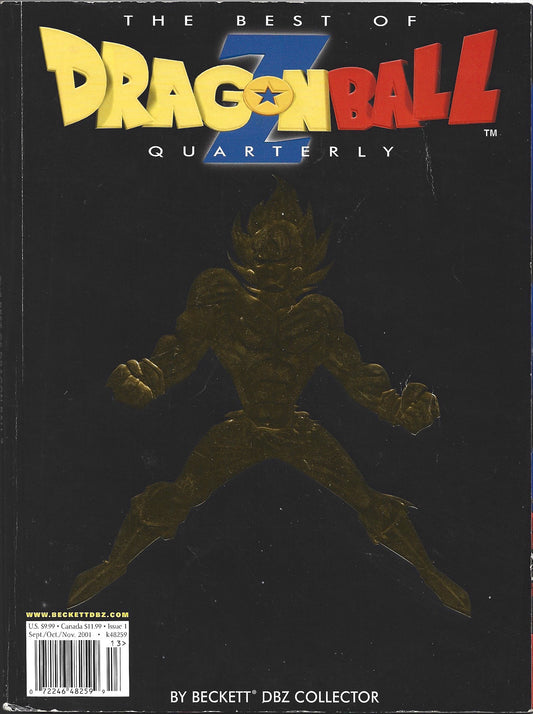 The Best of Dragon Ball Z Quarterly By Beckett DBZ Collector - Issue 1 (Sept./Oct./Nov. 2001)