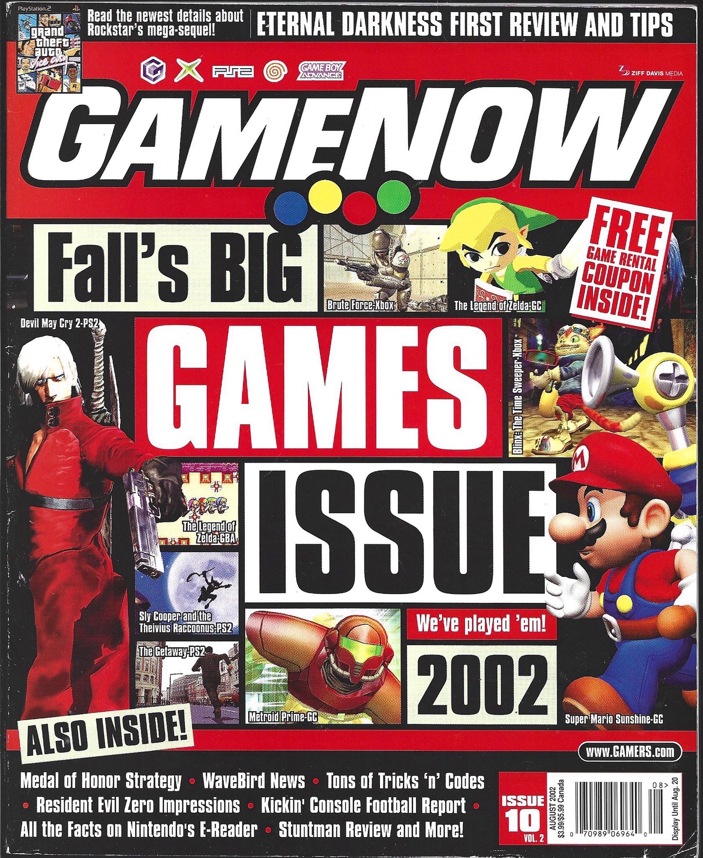 GameNOW Volume 2 Issue 10 (August 2002)