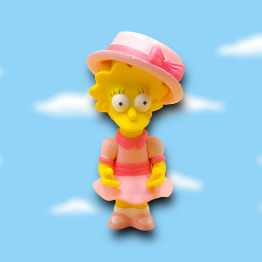 The Simpsons: The World of Springfield Series 9 Sunday Best Lisa Figure (Playmates, 2002)