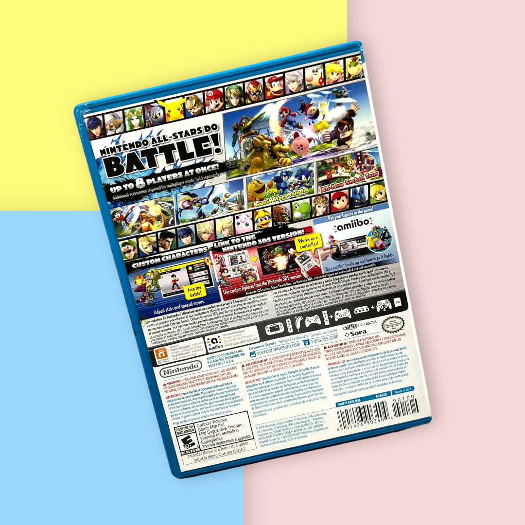 Super Smash Bros. for Wii U (Nintendo Wii U, 2014)