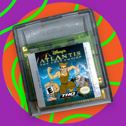 Disney's Atlantis The Lost Empire (Nintendo Game Boy Color, 2001)