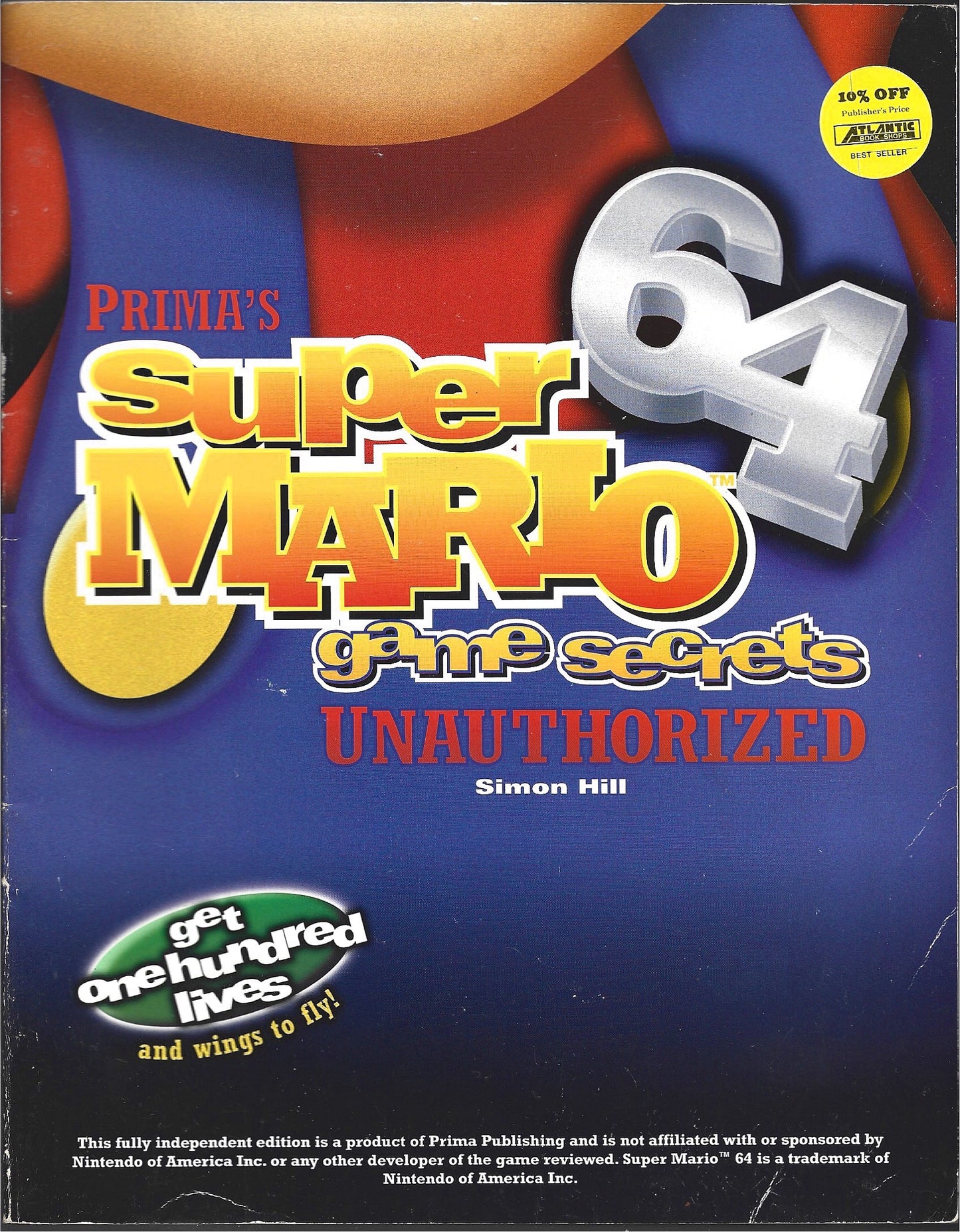 Super Mario 64 Game Secrets: Unauthorized (Prima, 1996)