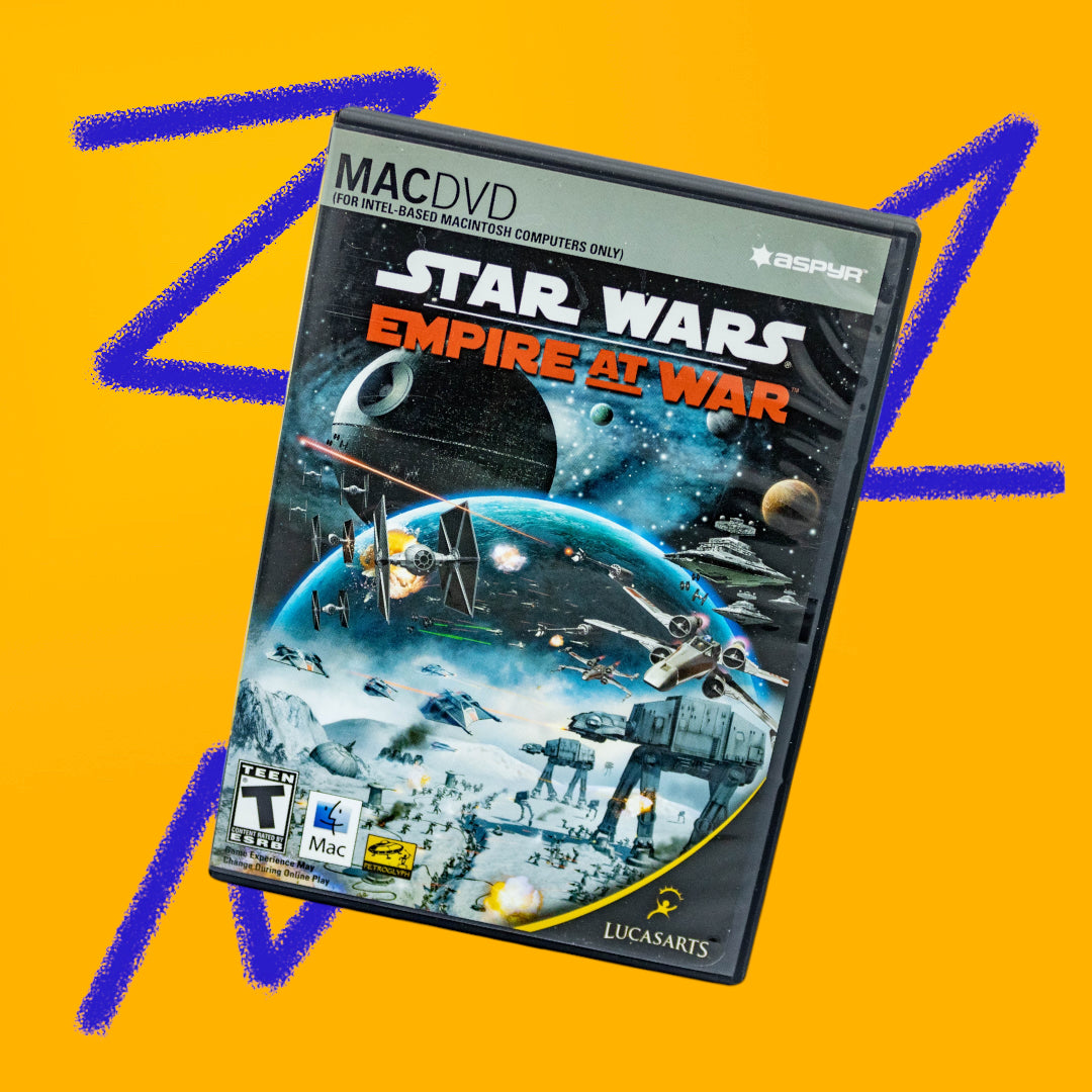 Star Wars Empire At War (MAC DVD, 2005)